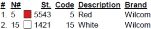 color code color code