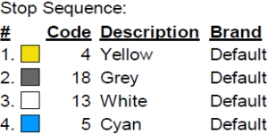 color code 