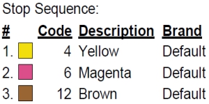 color code color code