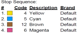 color code color code