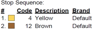 color code color code