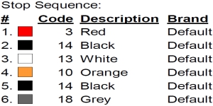 color code color code