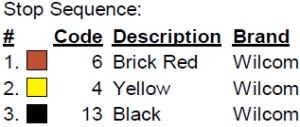 color code color code
