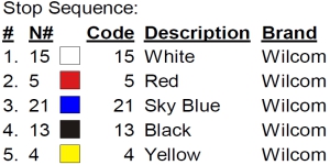 color code color code