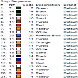 color code 