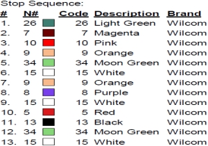 color code color code