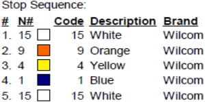 color code color code