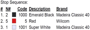 color code color code