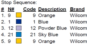color code 