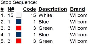color code color code