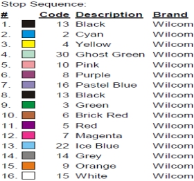 color code color code