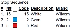 color code color code