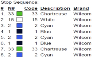 color code color code