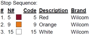 color code color code