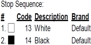 color code color code