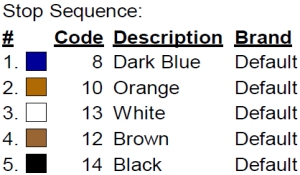 color code color code