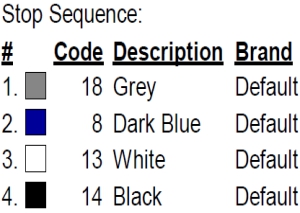color code color code