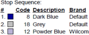 color code color code