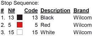 color code color code