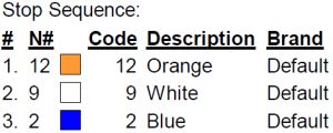 color code color code