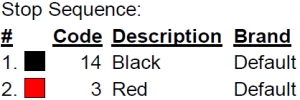 color code color code