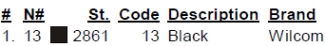 color code color code
