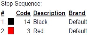 color code color code