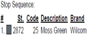 color code 
