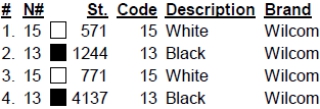 color code color code