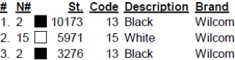 color code color code