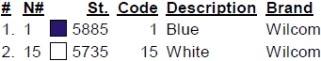 color code color code