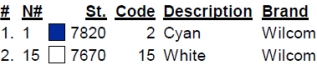 color code color code