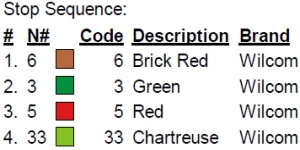 color code color code