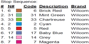color code color code