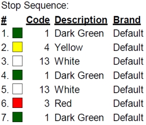 color code color code