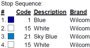 color code color code