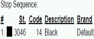 color code 