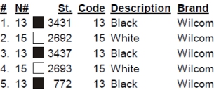 color code color code