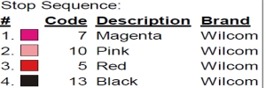color code color code