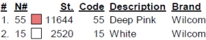 color code color code