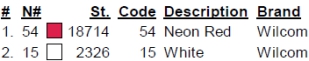 color code color code