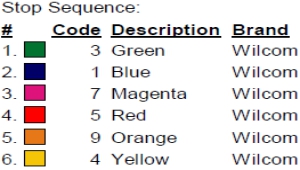 color code color code
