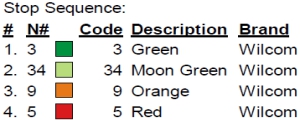 color code color code