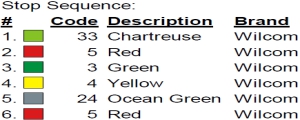 color code color code