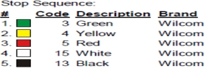 color code color code