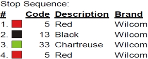 color code color code