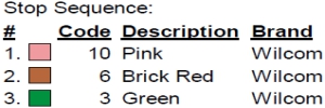 color code color code