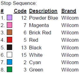 color code color code