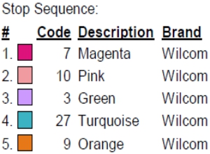 color code color code