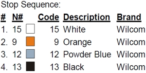 color code color code